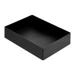 Amazon Basics Plastic Organizer - Accessory Tray, Black