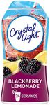 Crystal Light Sugar-Free Zero Calorie Liquid Water Enhancer - Blackberry Lemonade Water Flavor Drink Mix (1.62 fl oz Bottle)