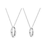 TLSDDTY Yuta Okkotsu Ring Necklace Anime Cosplay Prop Accessories 2pcs, Medium, Metal, alloy