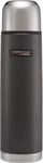 Thermocafé by THERMOS Stainless Steel Flask, Hammertone Grey, 1.0 L