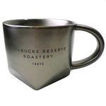 STARBUCKS Starbucks Staba Roastery Limited Roastery Beveled Base Mug Dark 237ml Porcelain Tableware Cup Silver Bronze Boxed Japan Tokyo Nakameguro Coffee Starbucks Reserve