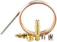 lrnyso Replacement Heater Burner Oven Universal Thermocouple Adapter Set 48" Long 1220mm 20-30mv 1980-048 fits ROBERTSHAW Blodgett Montague etc