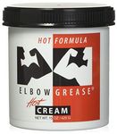 Elbow Grease Cream Hot Formula - Personal Lubricant 15 Oz.