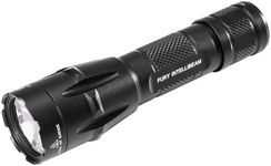 SureFire Fury Dual Fuel IntelliBeam, Auto-Adjusting Variable-Output LED Flashlight, Black (Fury-IB-DF)