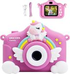 AUM ENTERPRISE Unicorn Camera for Girls,The Unicorn Toy,HD Digital Video Camera for 3-12 Years Old Childs Boys Girls,Christmas Birthday Gifts.