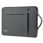 Kogzzen 16 15.6 15.4 15 Inch Laptop Sleeve Waterproof Shockproof Case Carrying Bag Compatible with MacBook Pro 16 15/ Surface Laptop 15/ Dell XPS 15, Dell HP Lenovo Acer Asus Samsung - Gray