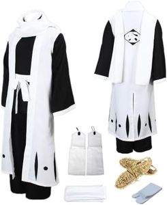 TYRHDJZQ Anime Cosplay Sleeved Robe Kimono Pants Men's Costume Party Halloween (Medium)