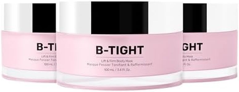 MAËLYS B-TIGHT Lift & Firm Booty Mask - Skin Tightening & Firming Cream for Booty & Thighs - Cellulite Cream with Caffeine & Brazilian Peppertree - Butt Mask for Smooth-Looking Skin (3 Pack)