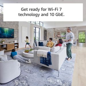 Amazon eero Max 7 Mesh WiFi Router – High-Speed Whole Home Coverage