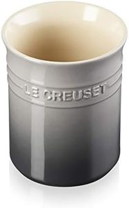Le Creuset Bote para espátulas de cerámica de gres, 1, 1 L, Flint, 71501114440001