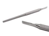 Scalpel Handle No. 3 Round Stainless Steel Easy Rotation Instrument