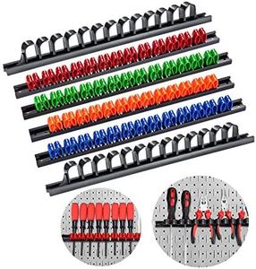 3-H Screwdriver Organizer,Tool Holder,Tool Organizer Wall Mount for Wrench Plier Screwdriver Organization