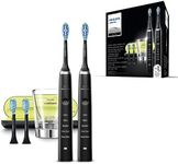 Philips Sonicare Diamond Clean Duo HX9354 / 38 - Electric toothbrushes with Adaptive Clean Head, Black Colour