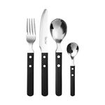 Robert Welch Trattoria Bright, 24 Piece Cutlery Set for 6 People. Made from Stainless Steel. Dishwasher Safe.