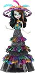 Monster High Doll, Skelita Calaveras Día De Muertos 2024 Howliday Collectible with La Catrina Hat, Papel Picado Dress, and Displayable Packaging