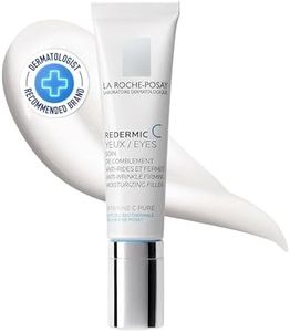 La Roche-Posay Eye Cream, Redermic C Anti Aging Eye Cream with Pure Vitamin C & Hyaluronic Acid, Firming & Brightening, Suitable for Sensitie Skin, 15ml