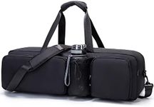 Yoga Mat Bag, HAGUSU Waterproof Large Yoga Bags and Carriers Tote Bag for Women Men, Gym Tote Sports Duffle Bag Carry Bag with Wet Pocket & Shoulder Strap for Yoga Pilates Workout Dancing (Dark Black)