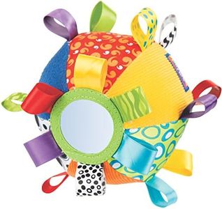 Playgro Mi Primera Pelota de Peluche, Juguete de Actividades, Desde los 3 Meses, Loopy Loops, Multicolor, 1 Unidad (Paquete de 1), 40079