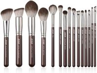 Jessup Makeup Brushes Set 15pcs Bro