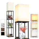 addlon Floor Lamp with Shelves, 4-T
