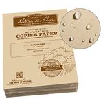 Rite In The Rain Weatherproof Bulk Copier Paper, 8.5" x 11", 20# Tan, 500 Sheet Pack (No. 208511T)