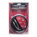 Monster High Performance Subwoofer Cable 4 Meter