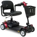 Pride Go-Go Elite Traveller LX Mobility Scooter with suspension seat, front light and high level charging point 12ah gogo