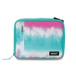 PackIt Freezable Classic Lunch Box, Tie Dye Sorbet, Built with EcoFreeze Technology, Collapsible, Reusable, Zip Closure With Zip Front Pocket and Buckle Handle, Designed for Lunches