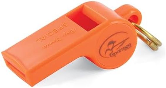 SportDOG Brand Roy Gonia Special Whistle Without Pea - Hunting Dog Training Whistle with Easy-to-Blow Design - Orange
