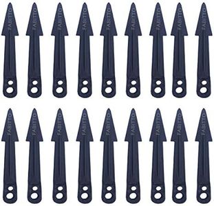 FABITTO Drip Irrigation 4mm Feederline Pipe Accessories Nails Arrow Stakes 25 Pieces for 4mm Pipe.