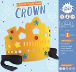 Express Yourself MIP Get Set Make Create Your Own Felt Crown Kids Craft Kit for Kids GSET006