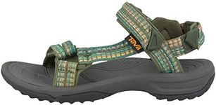 Teva Terra Fi Lite, Women's Open Toe Sandals, Green (Burnt Olive Btol), 5 UK (38 EU)