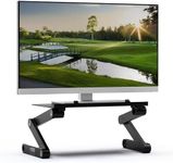 WorkEZ Monitor Stand for Desk - Single Monitor Mount Height Adjustable Monitor Stand Computer Monitor Riser for Single Computer Monitor Stand Ergonomic Computer Monitor Stand for Desk Monitor Mount