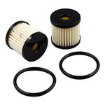 Notonmek 61011-04A Fuel Filter 0707-0012 2 PCS Compatible with Harley Davidson FLD FLHR FLHT FLST FXD FXDWG FXDXI FXS FXST