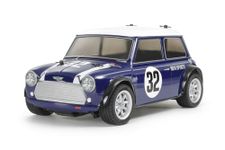 Tamiya 58747 1:10 RC Mini Cooper Racing MB-01 Remote Control Car, Vehicle, Model Building, Assembly, Hobby, RC Kit, Unpainted