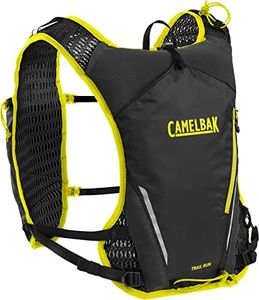 CamelBak Trail Run Hydration Vest 34oz, Black/Safety Yellow