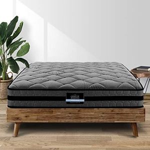 Giselle Bedding 22cm Mattress Pocket Spring Bed Medium Firm Foam Queen