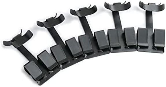 Grip Clip Roof Clips - Clip Hooks for Installing Heat Tape & De-Icing Cable - Prevents Unnecessary Damage to Roofing - Simple Nail-Free Outdoor Cable Clips (.325-5 Pack)