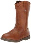 Laura Ashley Girls' Cowgirl Boots - Western Glitter Cowboy Boots (Toddler/Little Girl), Size 6 Toddler, Cognac Glitter