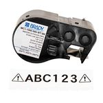 Brady MC1-1000-595-WT-BK Labels for BMP53/BMP51 Printers