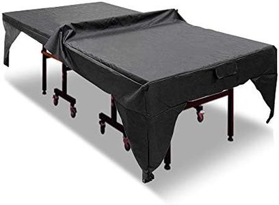 Amberr Ping pong table cover outdoor waterproof, Table Tennis Covers,Heavy Duty and All Weather Protection Ping Pong Accessories,Indoor & Outdoor Table Tennis Cover in Black