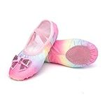 Girls Ballet Shoes Glitter Split-So