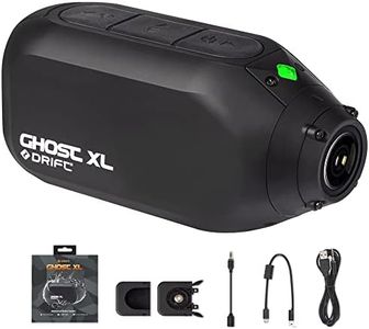Drift Innovation Ghost XL Action Camera – 1080 Full HD Video Camera with Rotating Lens and Dash Cam Mode – IPX7 Waterproof Camera – 9 Hour Battery Life – 12MP Still Photos