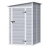 Homall Resin Outdoor Storage Shed, 