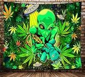 Mtsxfy Trippy Weed Tapestry, Cool A