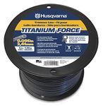 Husqvarna 639005106 Titanium Force String Trimmer Line .095-Inch by 3-Pound Spool