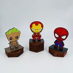 CAFGR-MCUSET1: Crystal Art Buddies Marvel Set 1