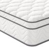 Vesgantti Double Mattress, 10.3 Inch Hybrid Mattress 4FT6 with Breathable Foam and Individually Pocket Spring - Medium Firm, Classic Box Top Collection(135x190x26cm)