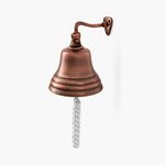 Assorted Collections Wall Mounted Bell | Last Orders Bell with Rope Pull | Ideal for Home Bar, Pub, Reception | Classic Nautical Decor | Crisp, Loud Sound | Bronze Bell Premium Bar Accessory 5