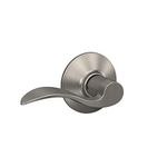 Schlage F10ACC619 Accent Passage Lever, Satin Nickel